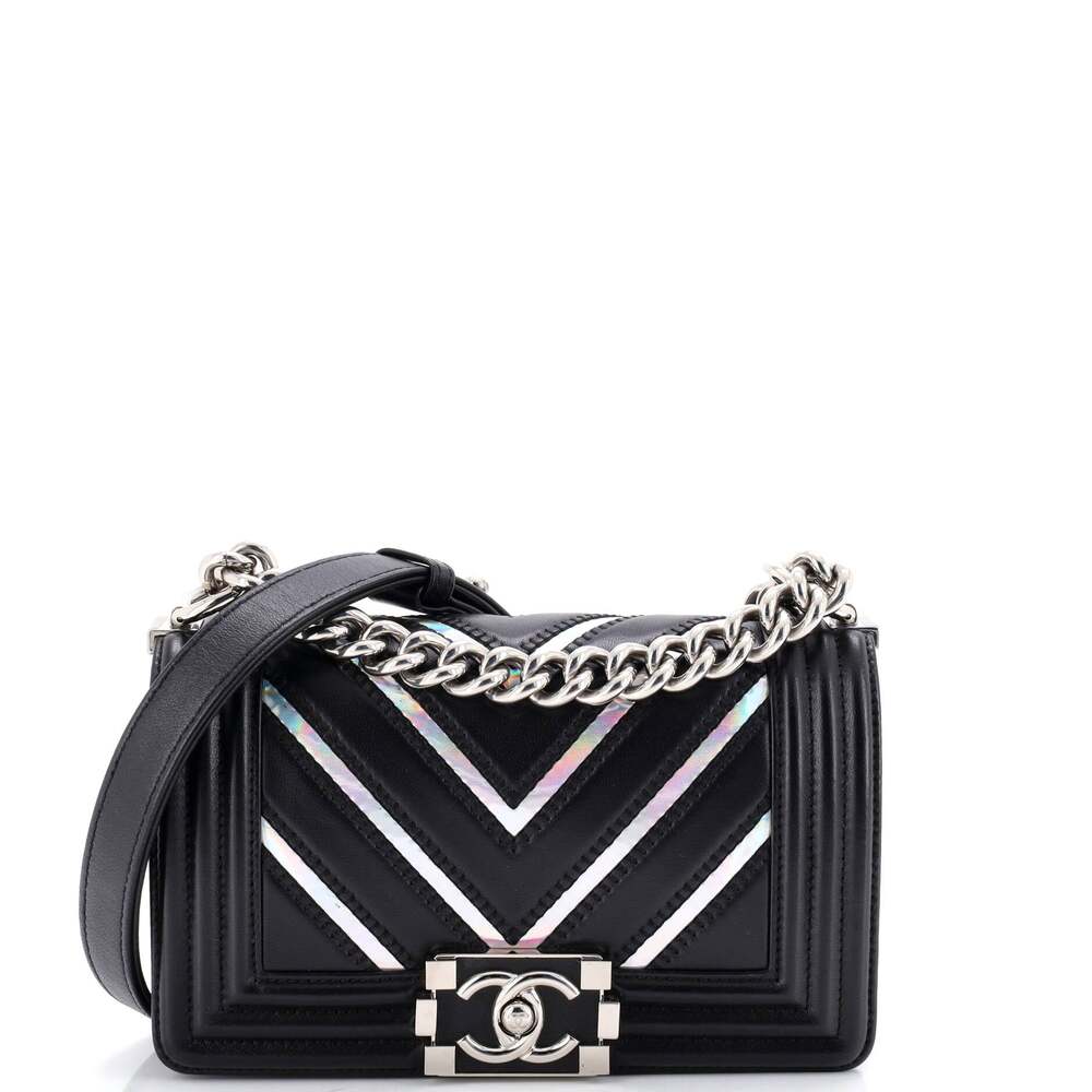 Chanel Boy Flap Bag Chevron Lambskin #259704C38B